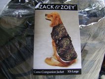 2 Matching Camo Waterproof Dog Coats By "Zack & Zoey" Size XXL in Kingwood, Texas