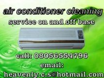AIR CONDITIONER CLEANING( ON and OFF base) in Okinawa, Japan
