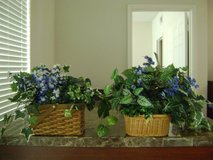 2 Pretty Basket Arrangements Of Bluebonnets & Ivy Greenery in Luke AFB, Arizona